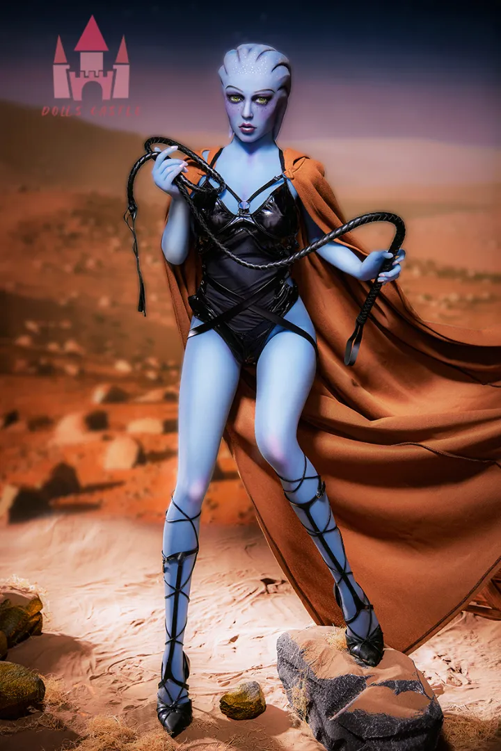 Patung Seks Alien Biru 156cm